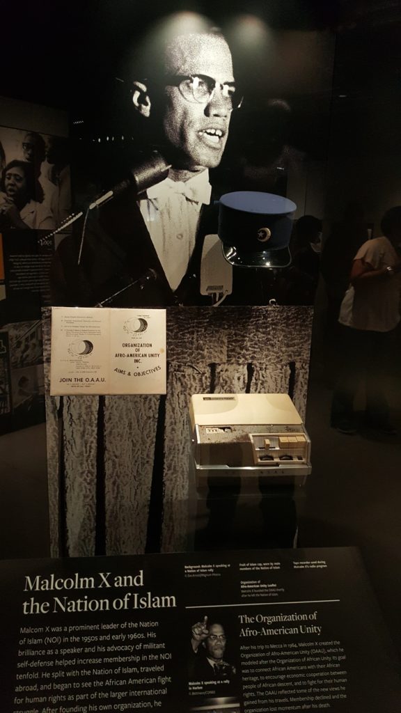 Malcolm X's tape recorder.